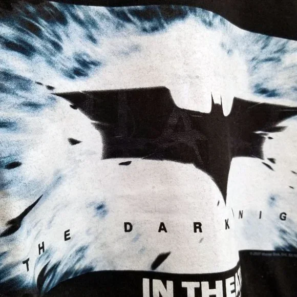 🆕️ Vintage Batman The Dark Knight Wizard World Chicago 2007 exclusive t-shirt - Picture 3 of 3